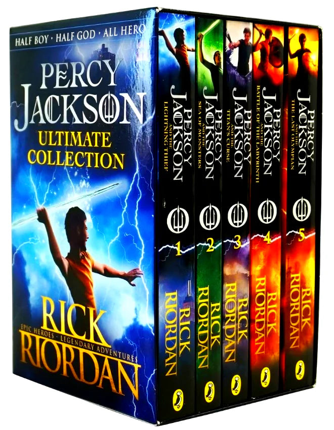 Percy Jackson Ultimate Collection Boxed Set (5 Books) By Rick Riordan